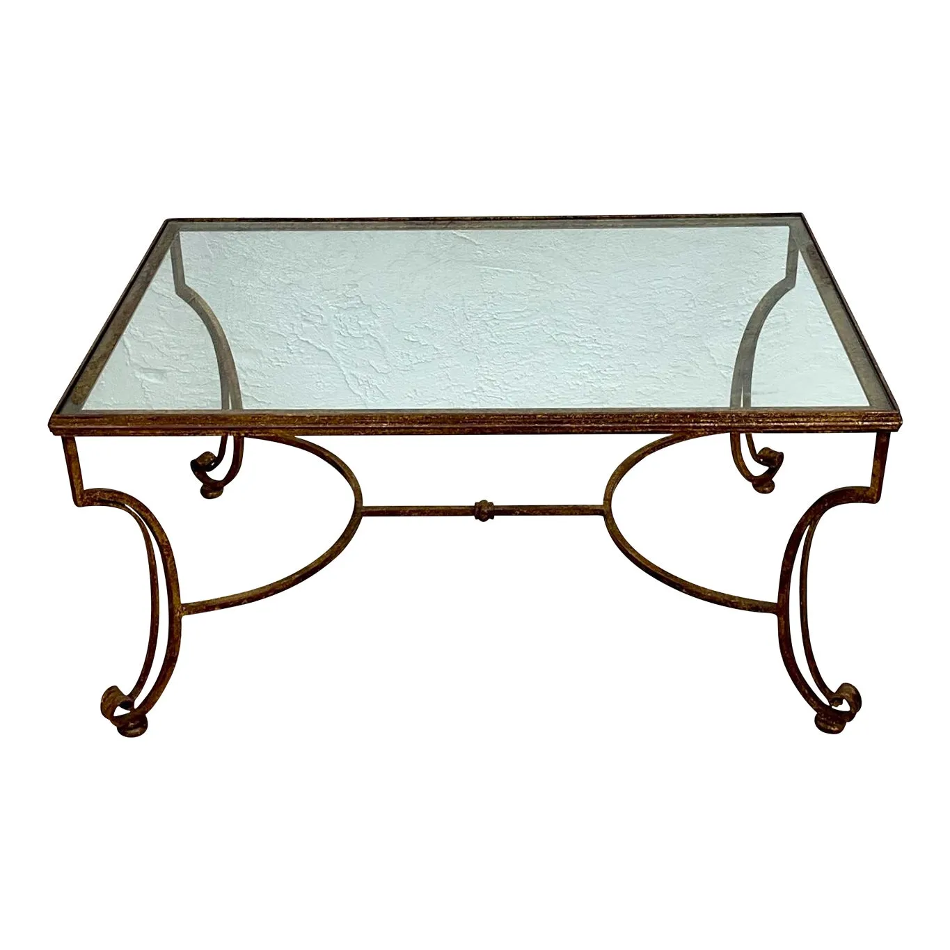 Vintage Regency Gilt Coffee Table — additional photo 1