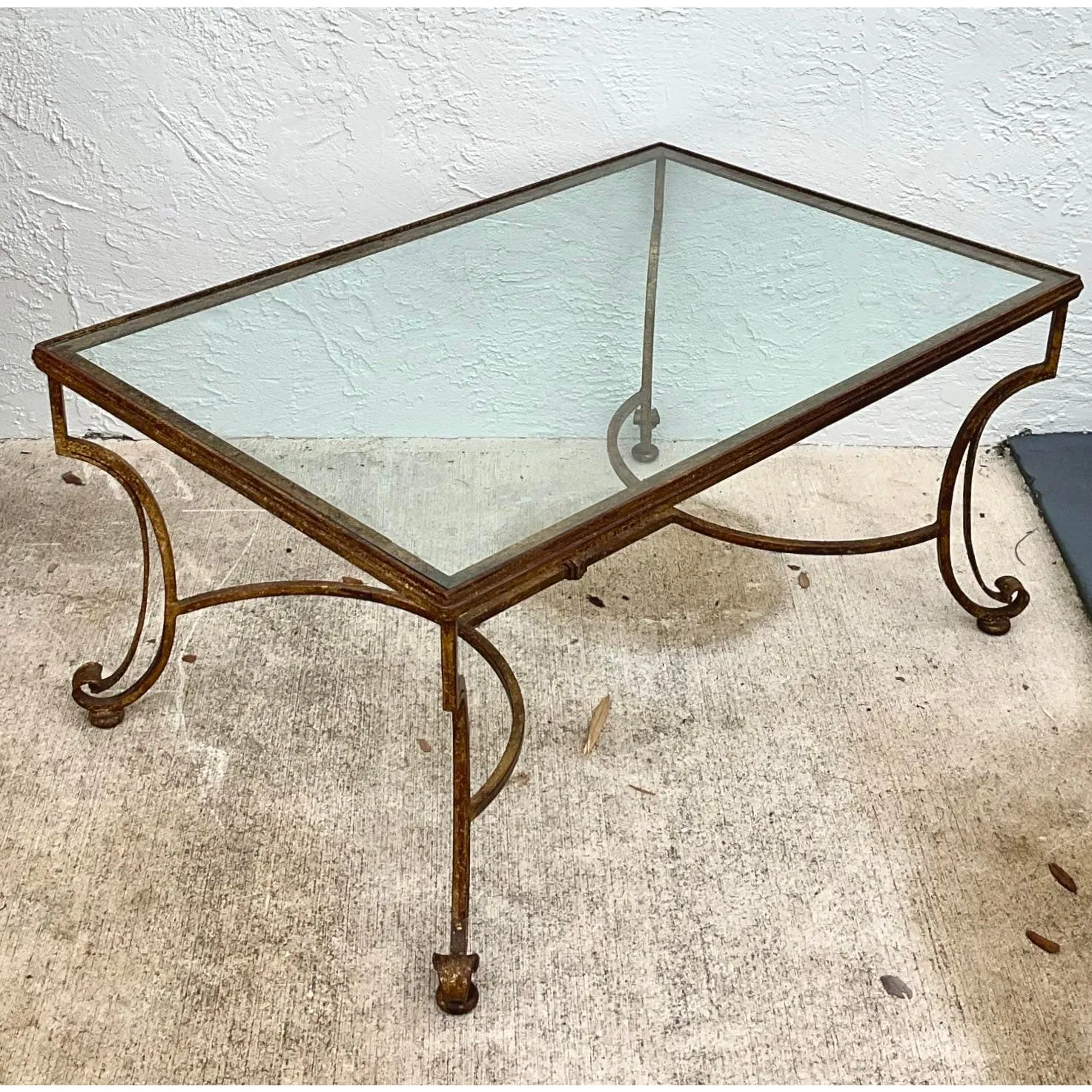 Vintage Regency Gilt Coffee Table — additional photo 6