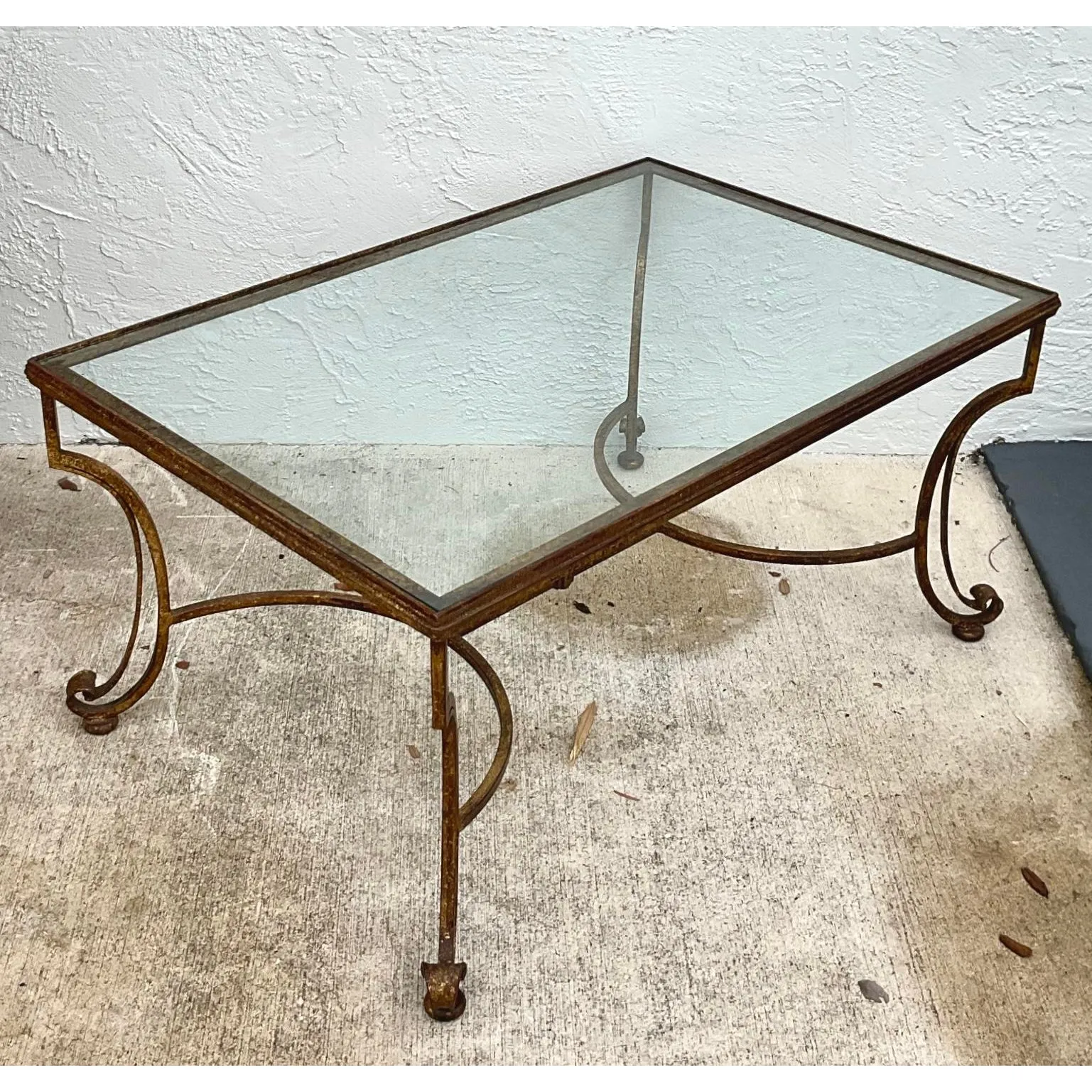 Vintage Regency Gilt Coffee Table — additional photo 7
