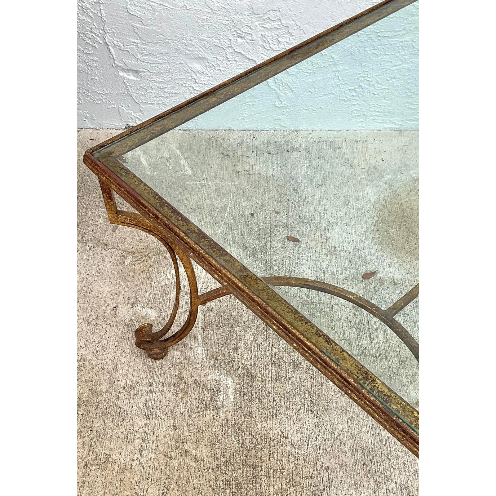 Vintage Regency Gilt Coffee Table — additional photo 8