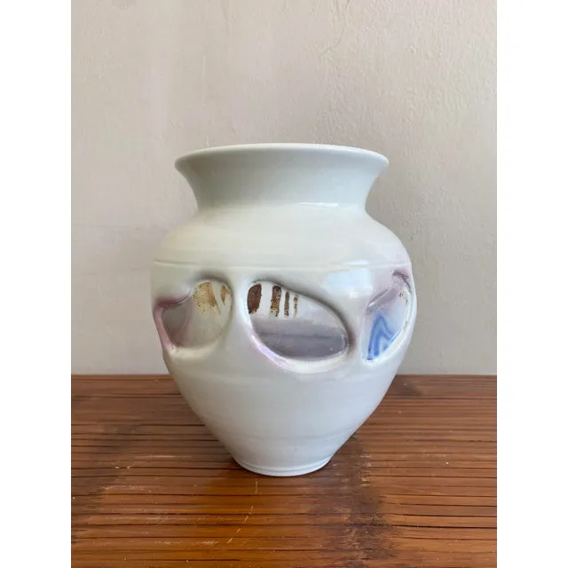 Late 20th Century Boho Studio Pottery Vase — additional photo 1