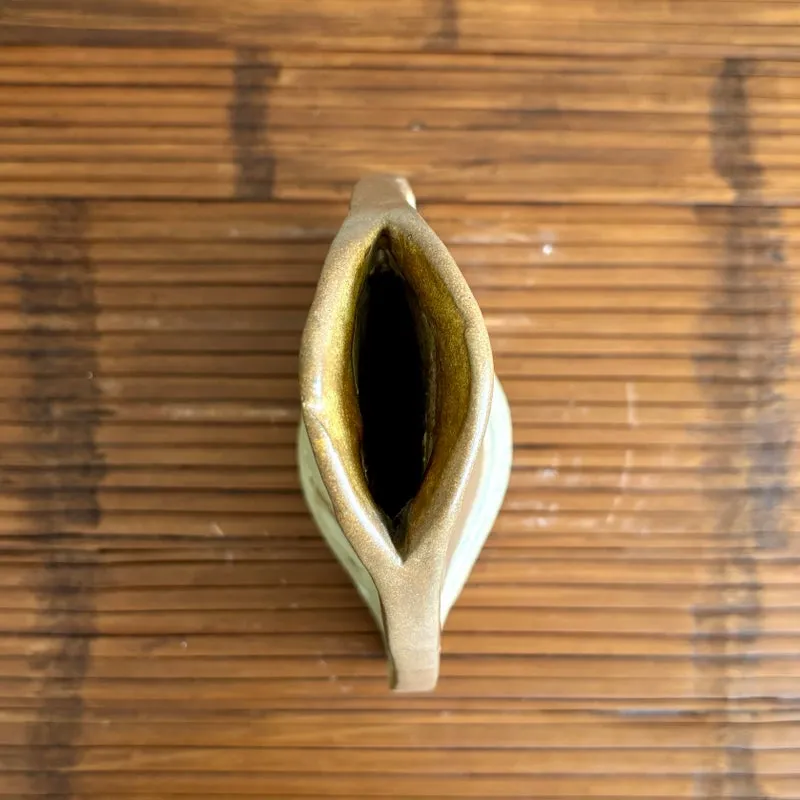 Vintage Boho Rustic Studio Pottery Vase — additional photo 2