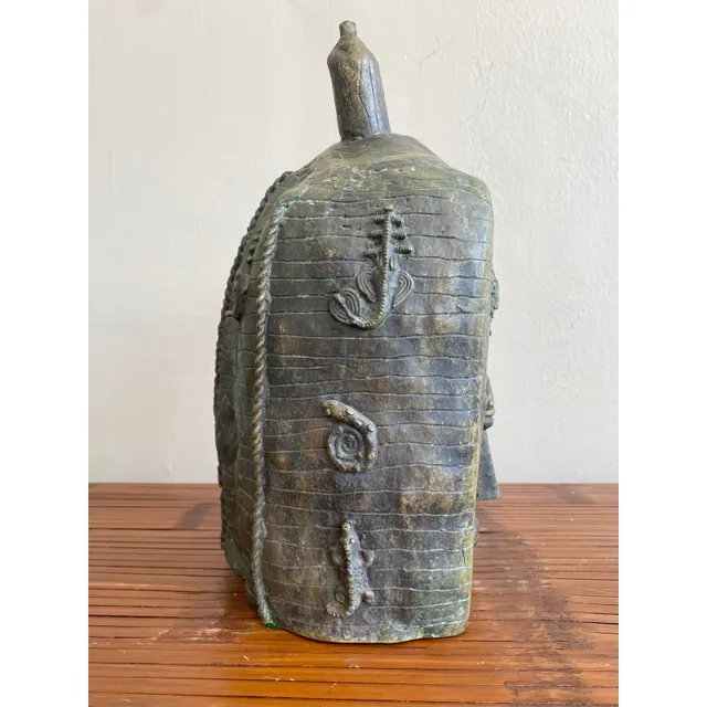 Boho Tribal-Inspired Bronze Sculpture — additional photo 5