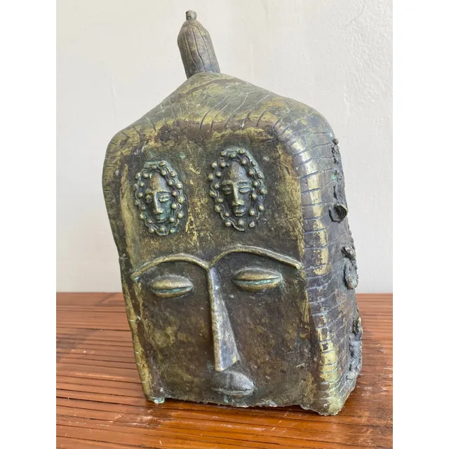 Boho Tribal-Inspired Bronze Sculpture — additional photo 2
