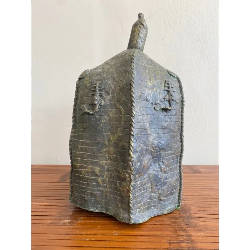 Boho Tribal-Inspired Bronze Sculpture — additional photo 6