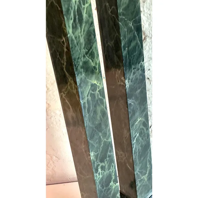 Vintage Italian Hand Painted Wood Obelisks - A Pair — additional photo 7