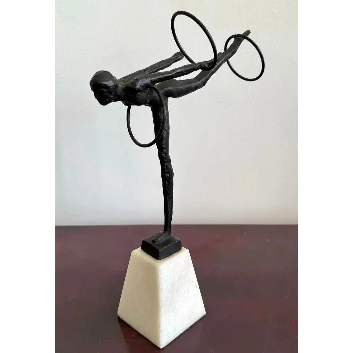 Vintage Boho Bronze Gymnast — additional photo 5