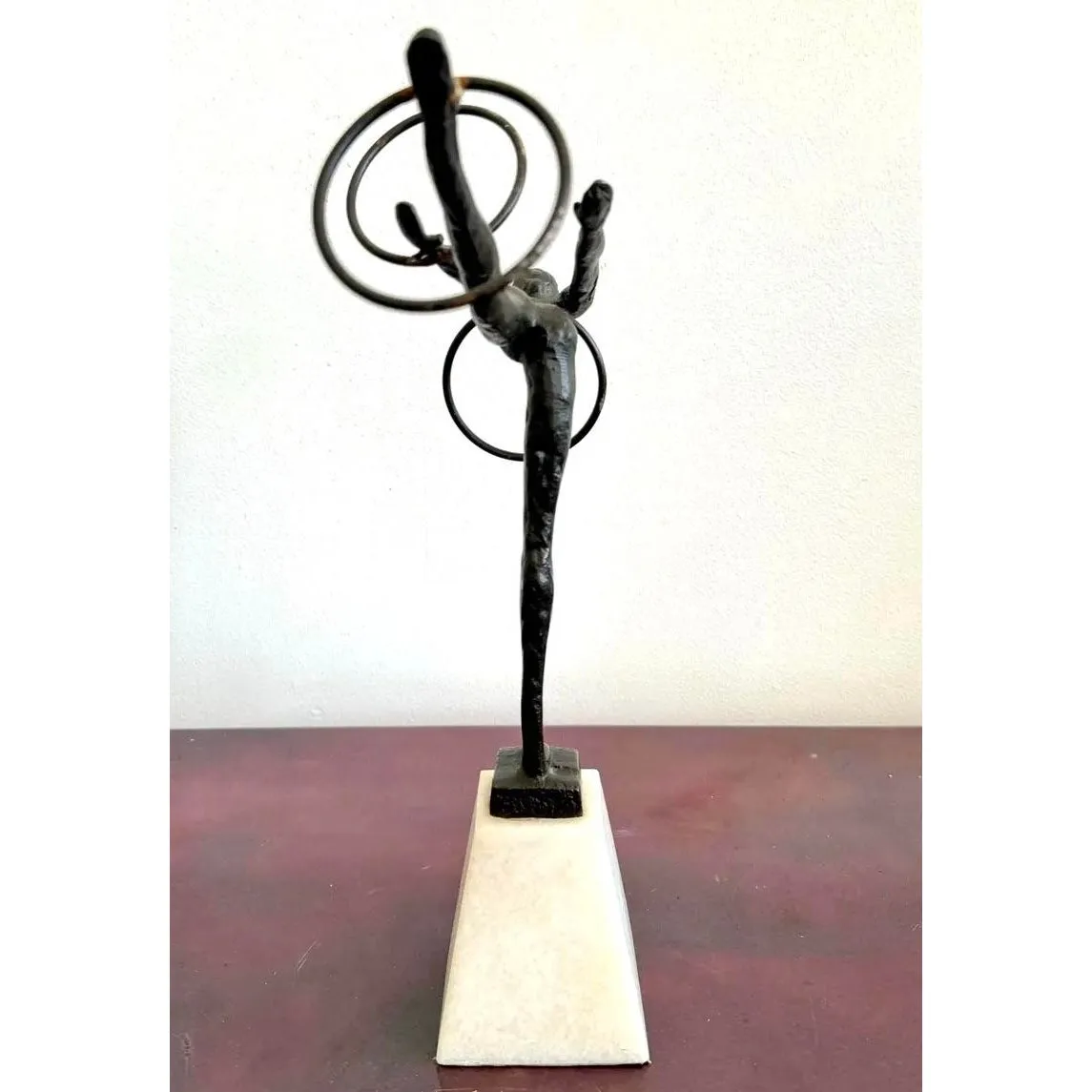Vintage Boho Bronze Gymnast — additional photo 8
