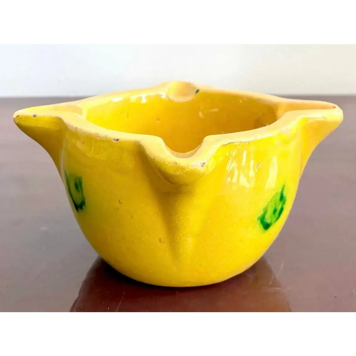 Vintage Glazed Studio Pottery Catchall — additional photo 4