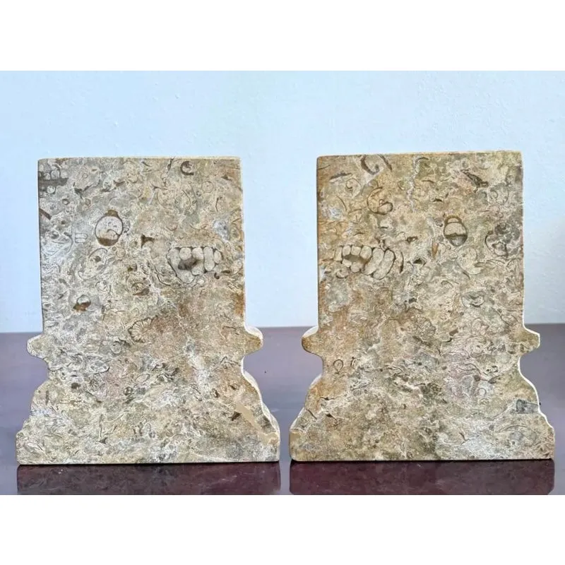 Vintage Marble Column Bookends – Set of 2 — additional photo 2