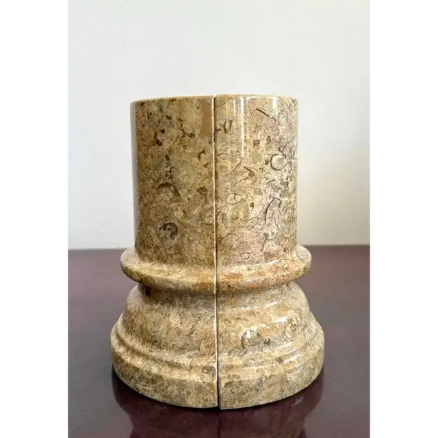 Vintage Marble Column Bookends – Set of 2 — additional photo 5