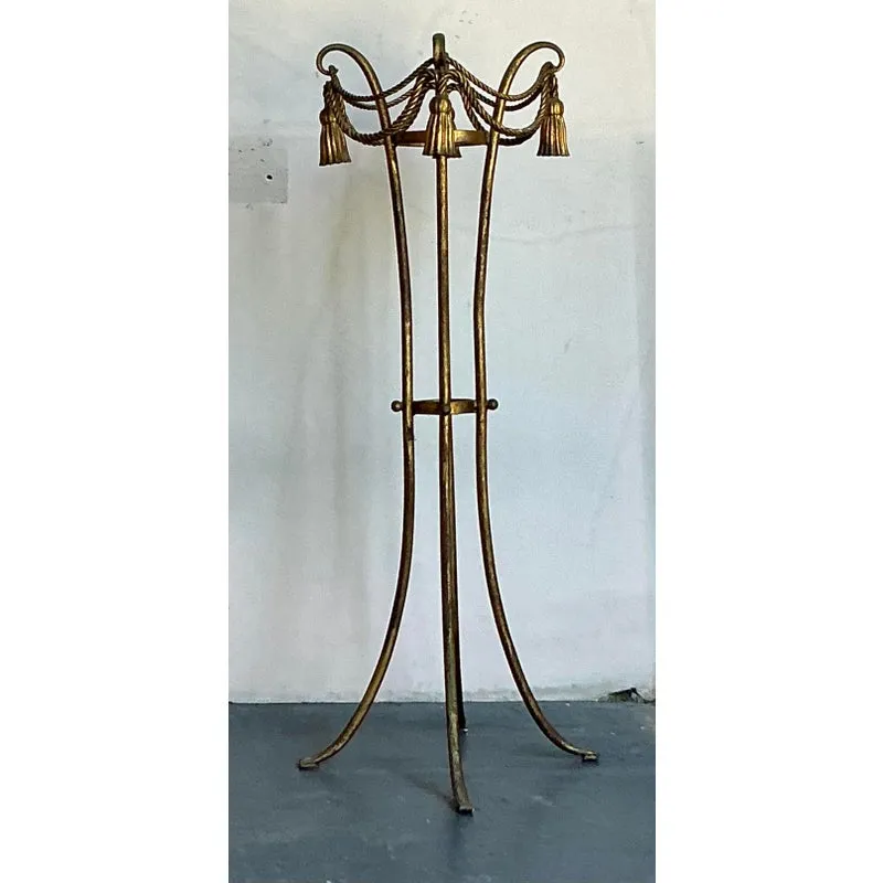Vintage Regency Tassel and Swag Plant Stand — additional photo 4