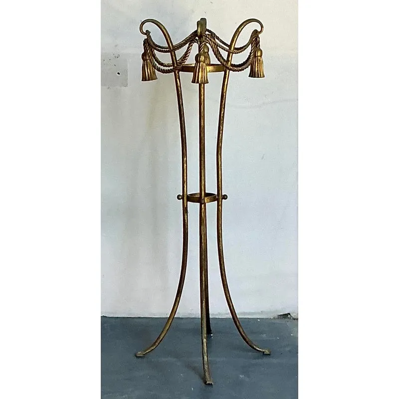Vintage Regency Tassel and Swag Plant Stand — additional photo 5