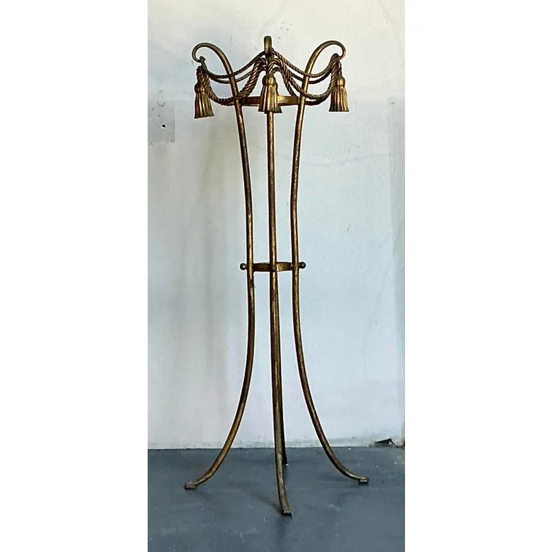 Vintage Regency Tassel and Swag Plant Stand — additional photo 6