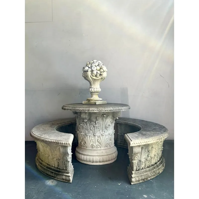 Vintage Regency Patinated Resin Garden Ornament — additional photo 4