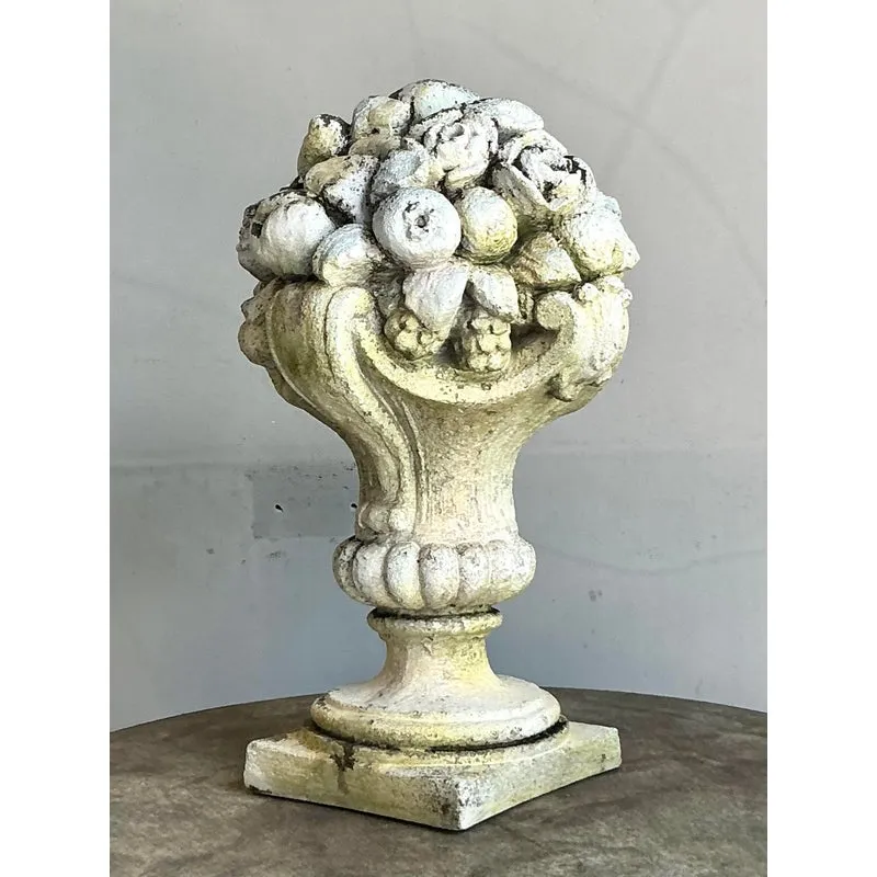 Vintage Regency Patinated Resin Garden Ornament — additional photo 2