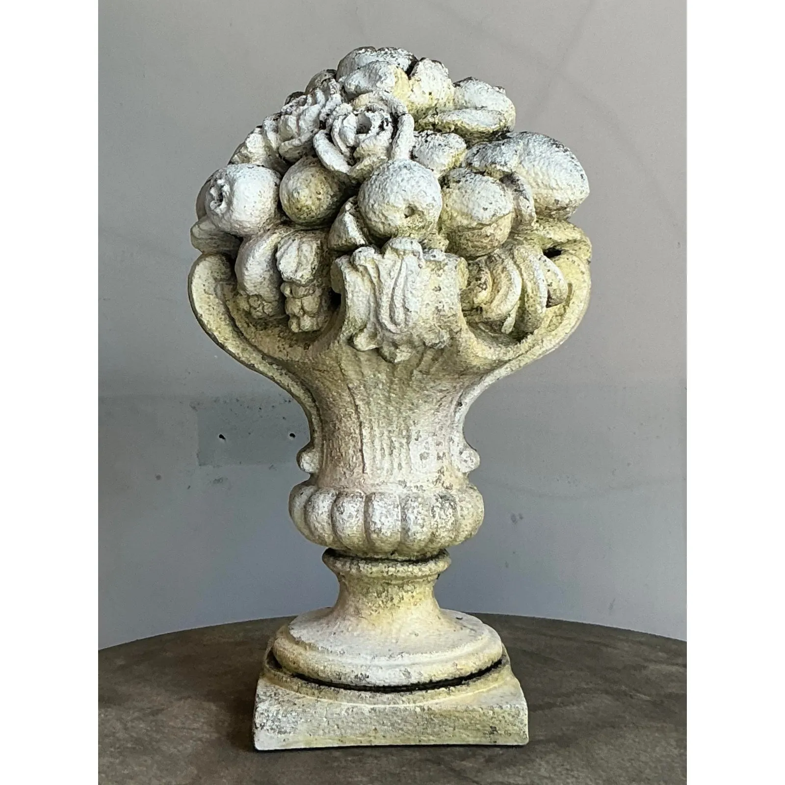 Vintage Regency Patinated Resin Garden Ornament — additional photo 3