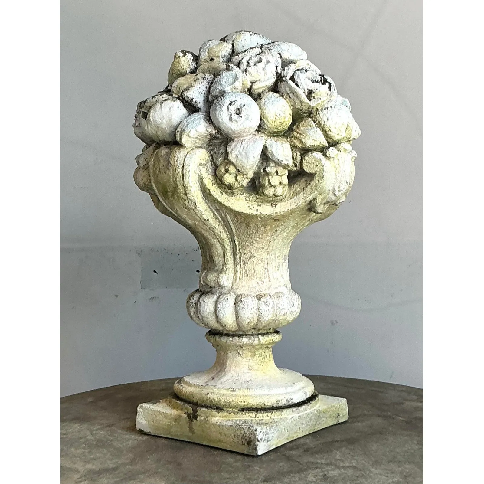 Vintage Regency Patinated Resin Garden Ornament — additional photo 1