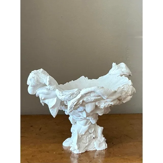 Vintage Boho Plaster Drip Bowl — additional photo 5
