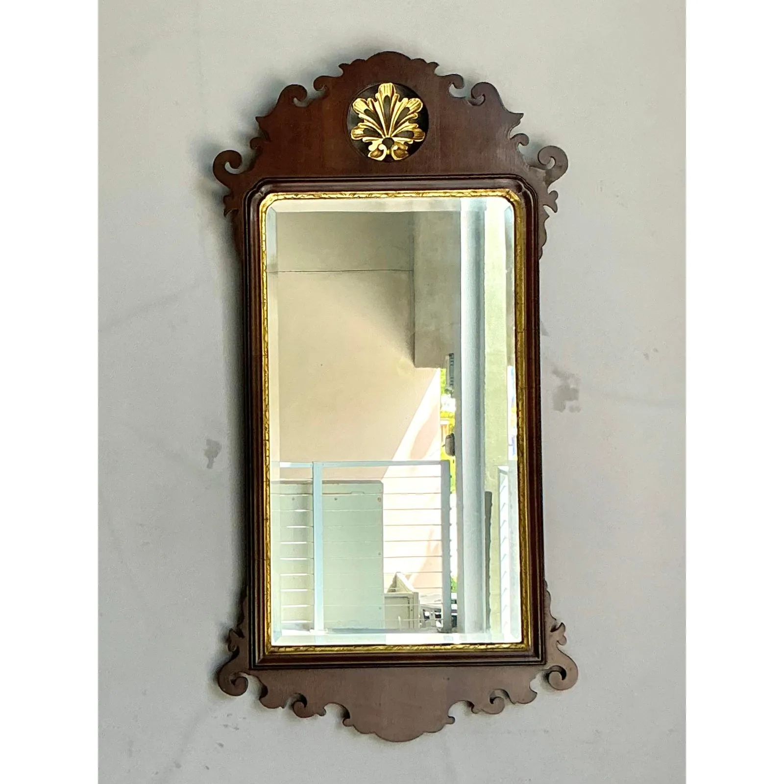 Vintage Regency Chippendale Mirror — additional photo 8
