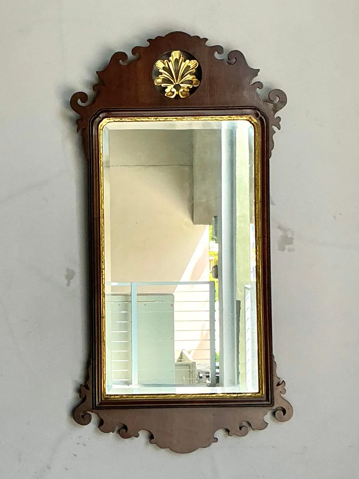 Vintage Regency Chippendale Mirror — additional photo 7