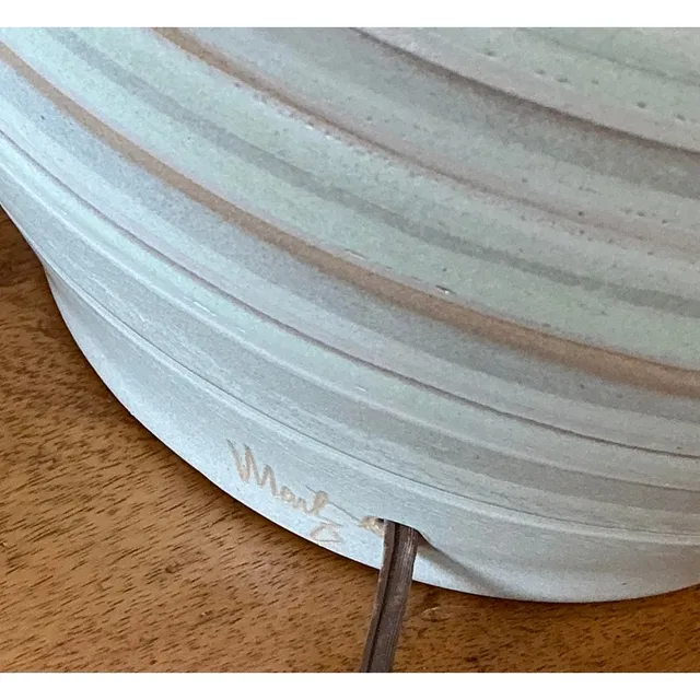 Vintage Mid 20th Century Martz Ceramic Lamp — additional photo 6