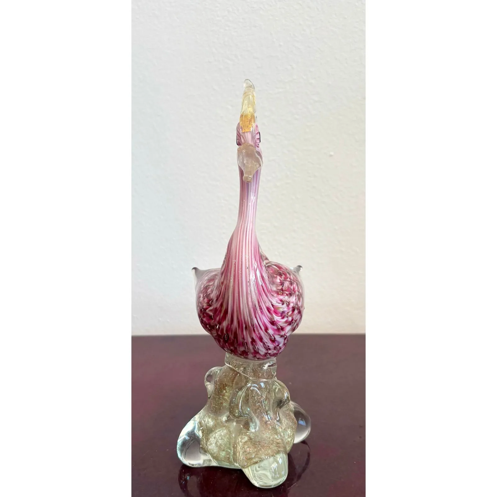 Vintage Boho Glass Bird Sculpture After Murano — additional photo 6