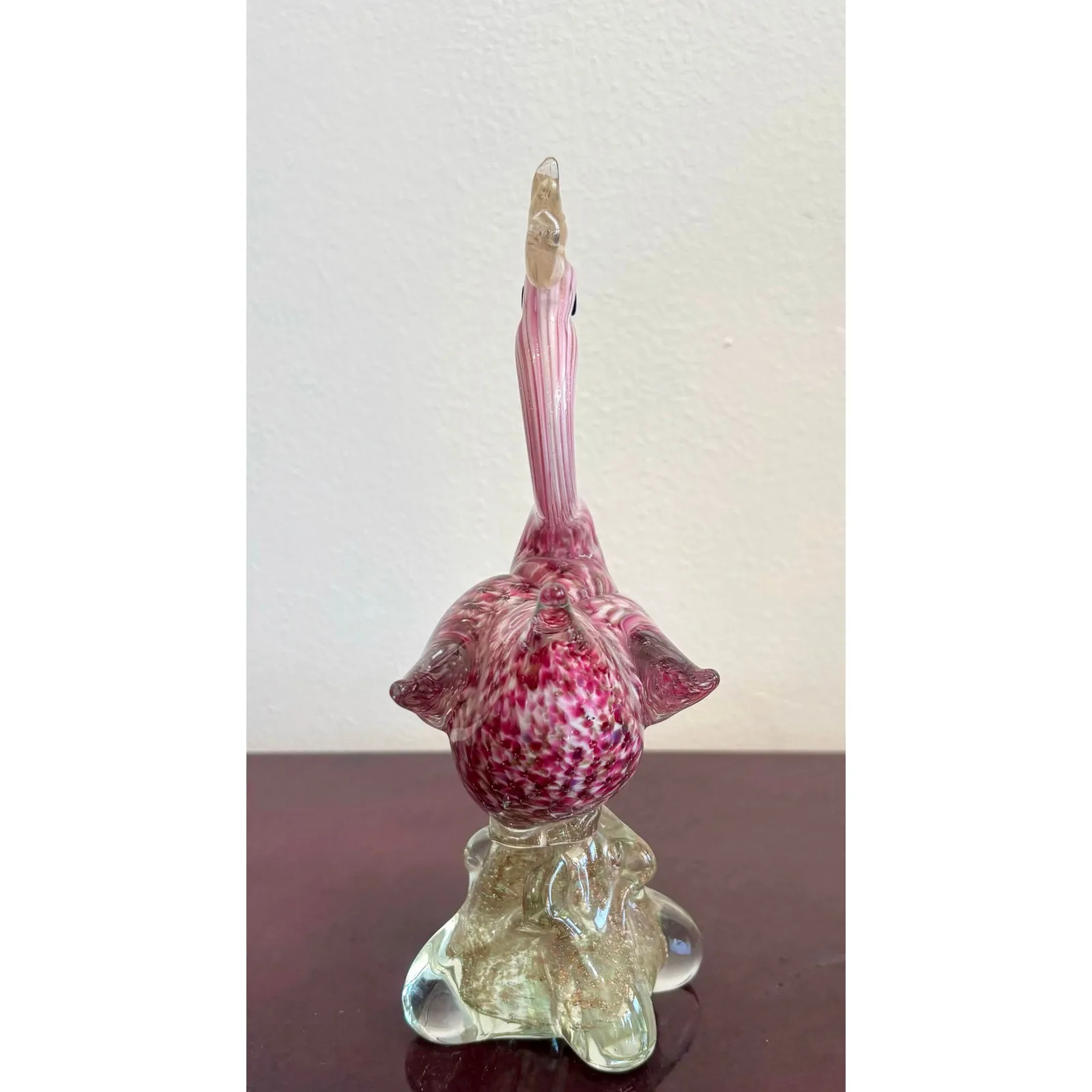 Vintage Boho Glass Bird Sculpture After Murano — additional photo 8