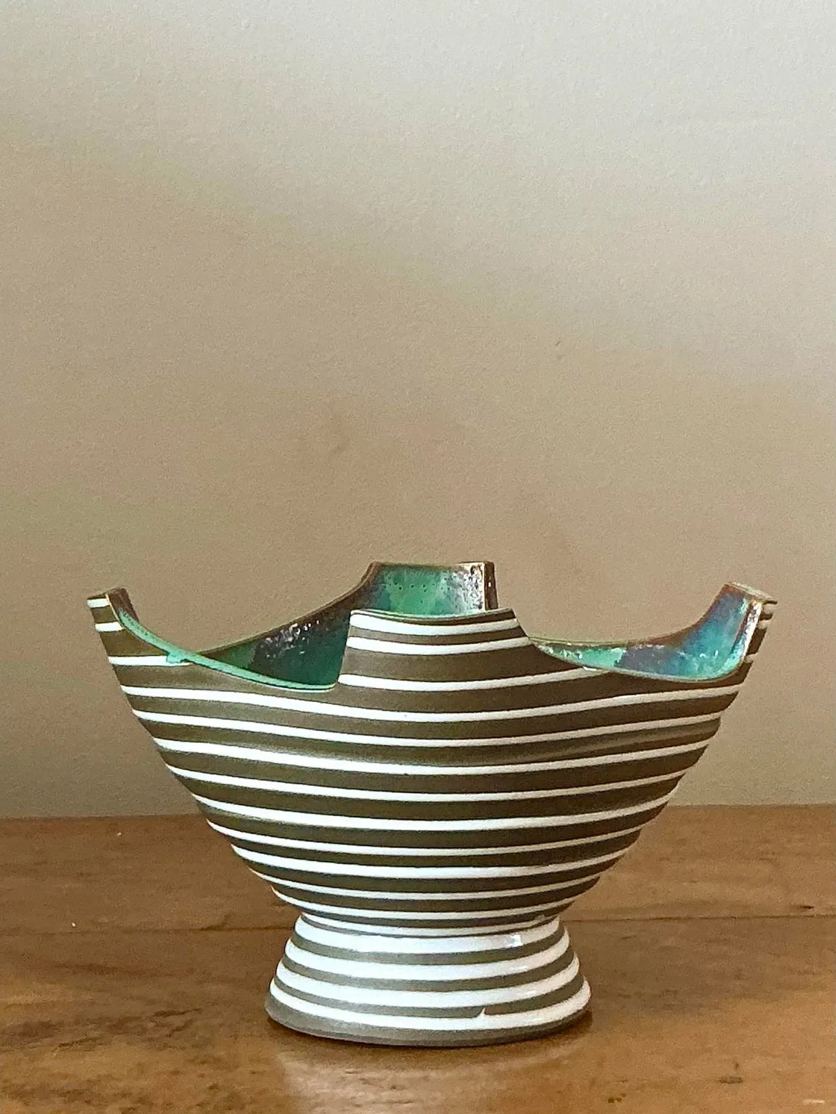 Vintage Boho Original Studio Pottery Bowl — additional photo 5