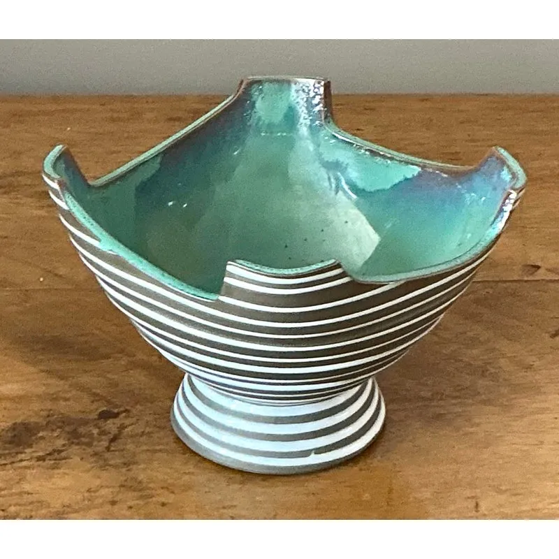 Vintage Boho Original Studio Pottery Bowl — additional photo 6