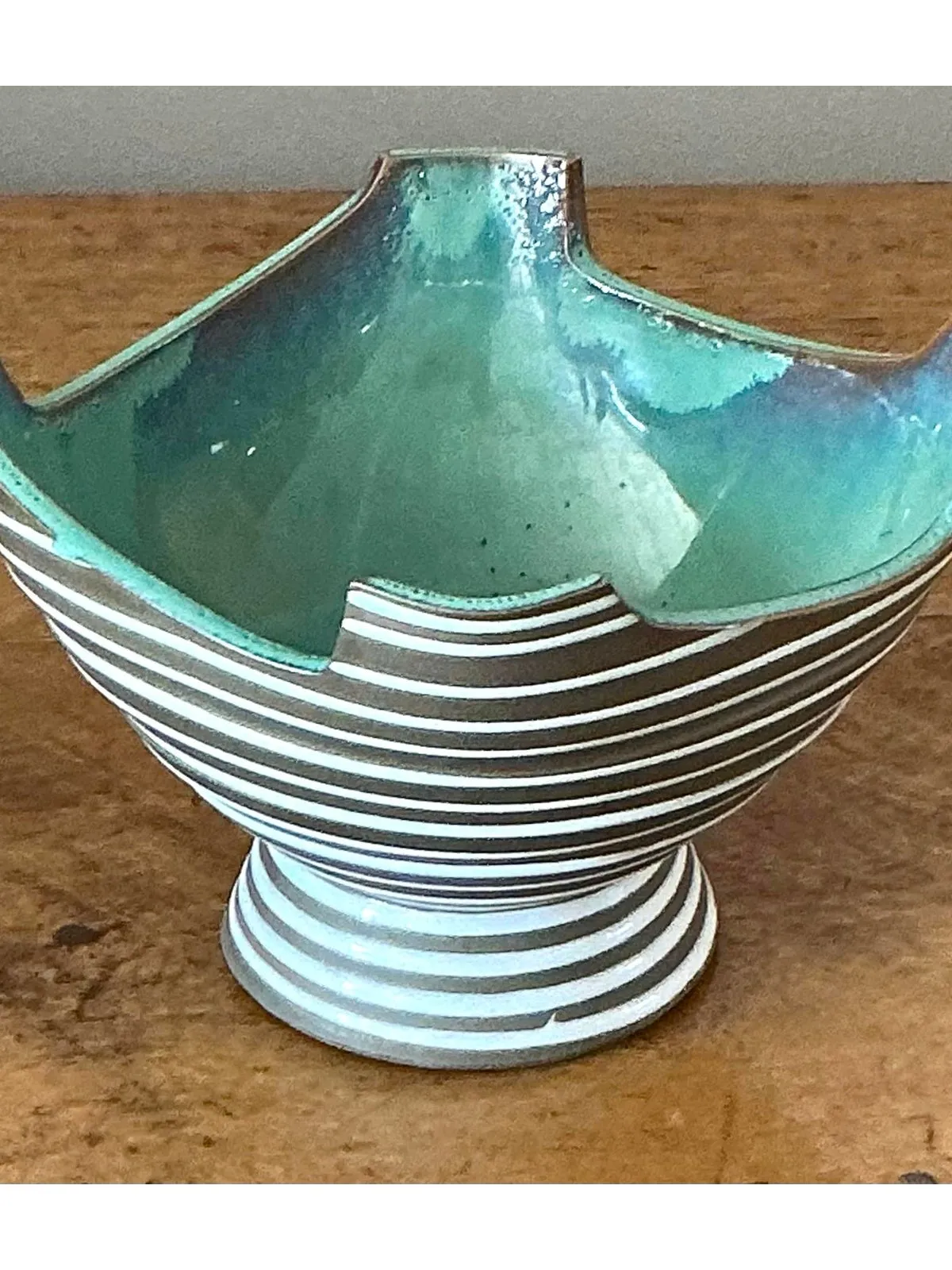 Vintage Boho Original Studio Pottery Bowl — additional photo 7