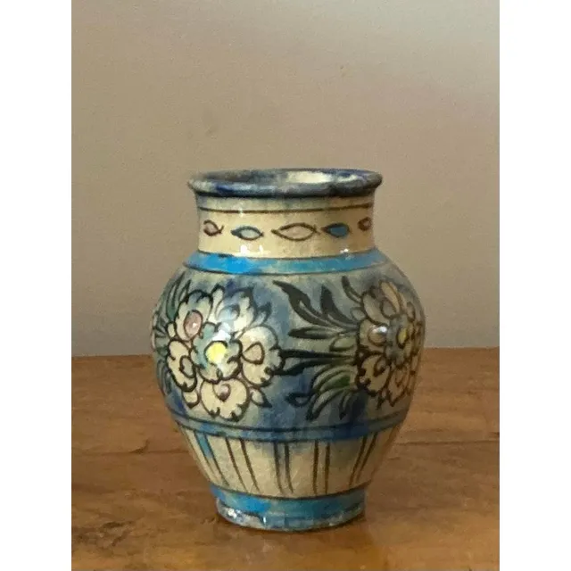 Vintage Boho Crackle Glaze Vase — additional photo 3