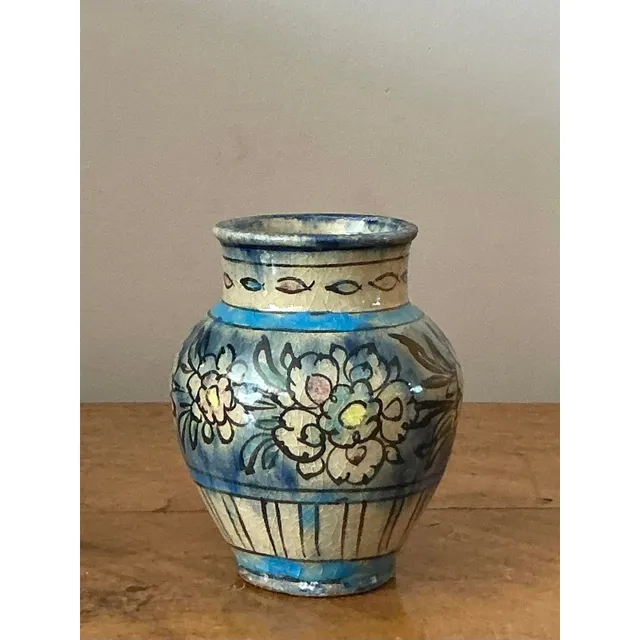 Vintage Boho Crackle Glaze Vase — additional photo 5