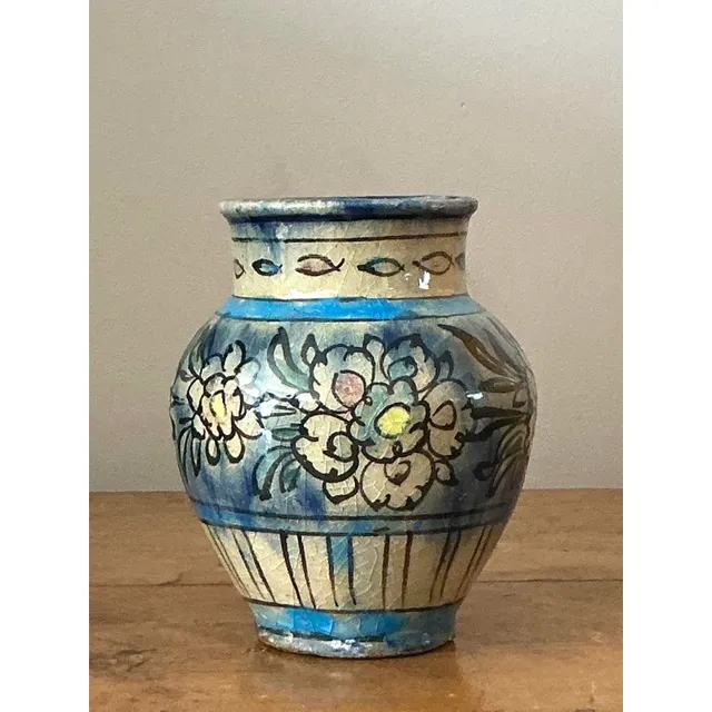 Vintage Boho Crackle Glaze Vase — additional photo 6