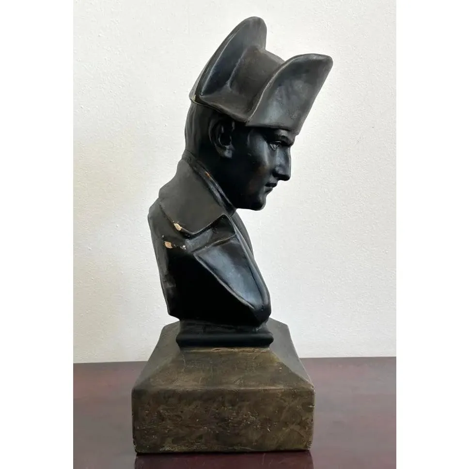 Vintage Mid 20th Century Military Bust of Napoleon — additional photo 6