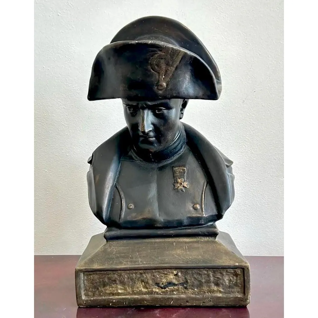 Vintage Mid 20th Century Military Bust of Napoleon — additional photo 7