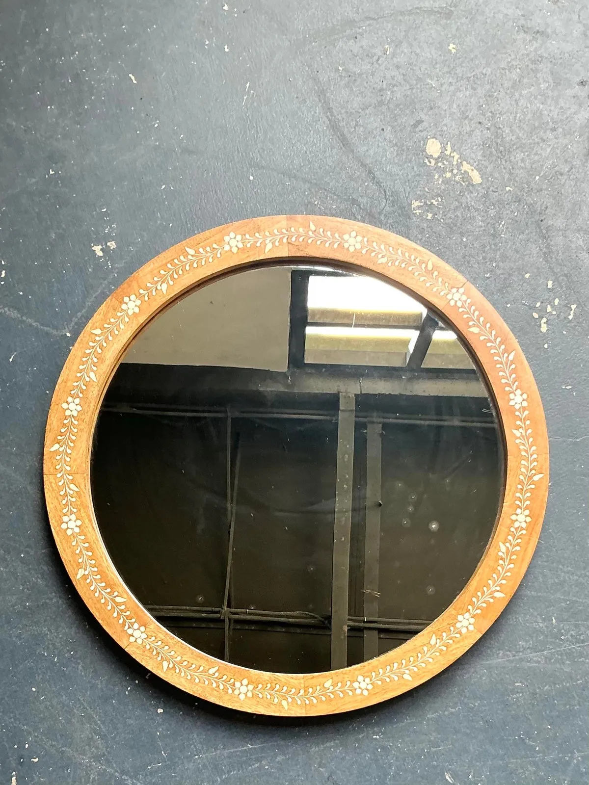 Vintage Regency Inlay Mirror — additional photo 2