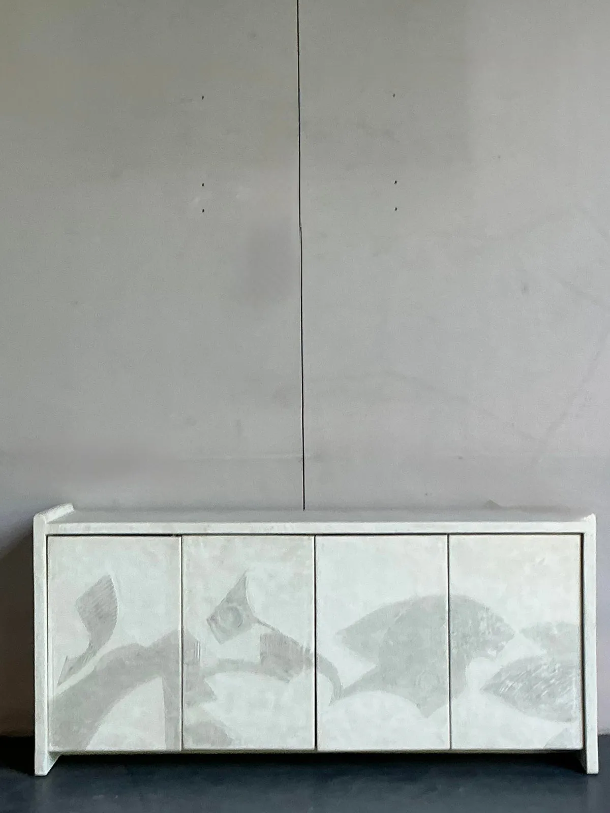 Vintage Boho 1970s French Plaster Credenza — additional photo 6