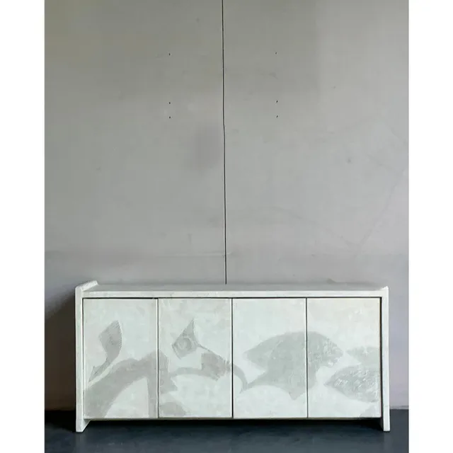 Vintage Boho 1970s French Plaster Credenza — additional photo 5
