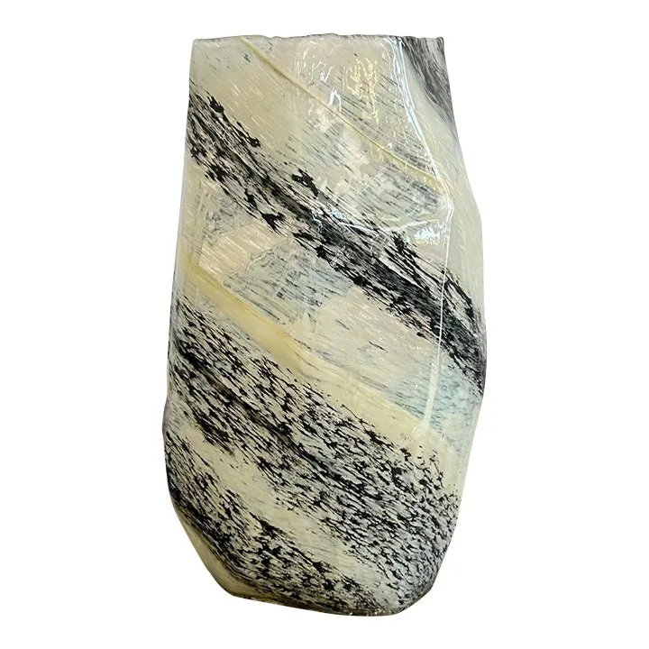 Vintage Boho Asymmetrical Glass Vase — additional photo 1