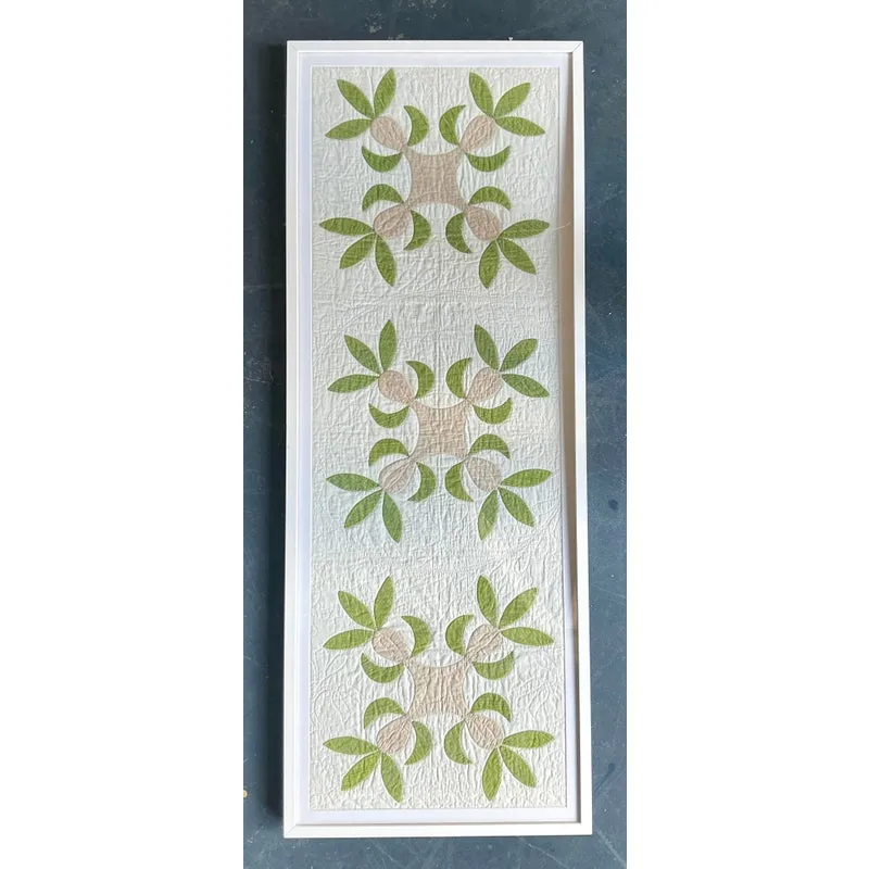 Vintage Regency Framed Quilt Panel — additional photo 3