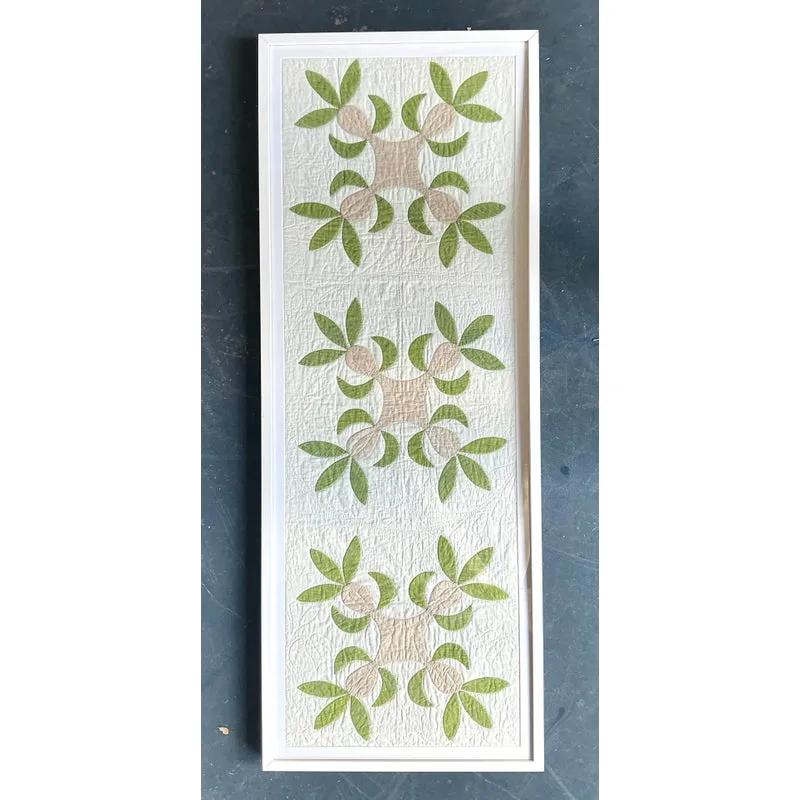 Vintage Regency Framed Quilt Panel — additional photo 4