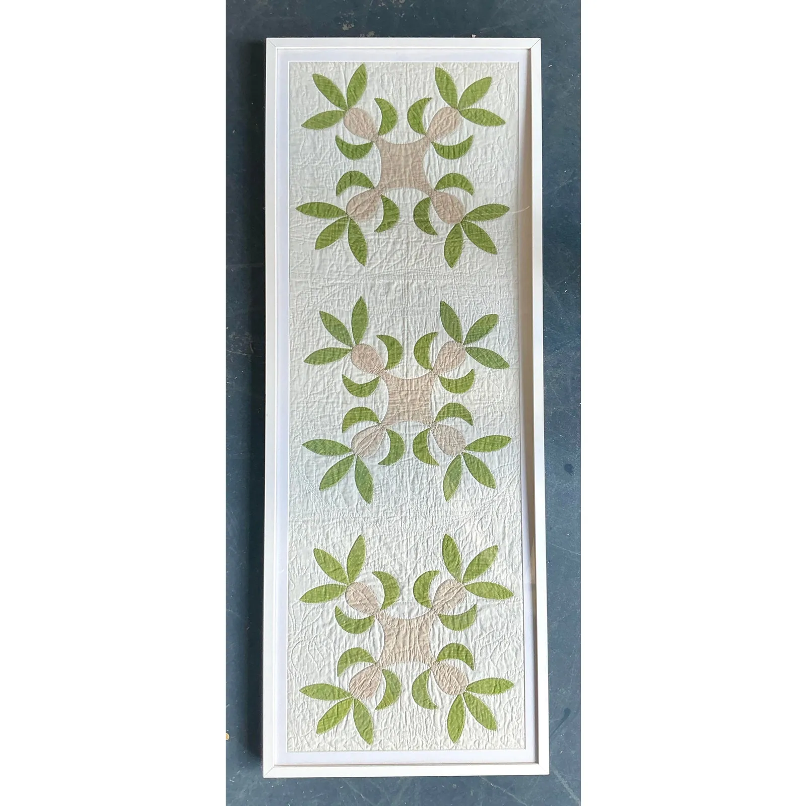Vintage Regency Framed Quilt Panel — additional photo 8