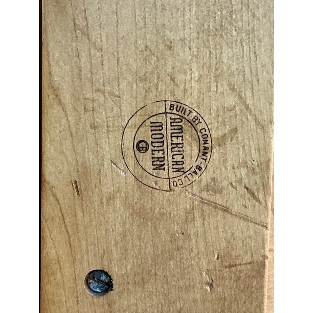 Vintage Conant Ball Mid-Century Modern Maple Coffee Table — additional photo 6