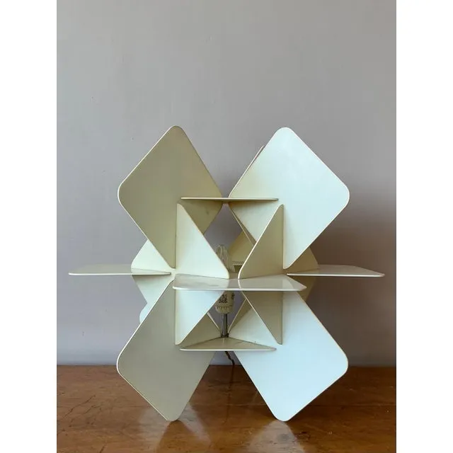 Vintage Boho Origami Resin Table Lamp — additional photo 4