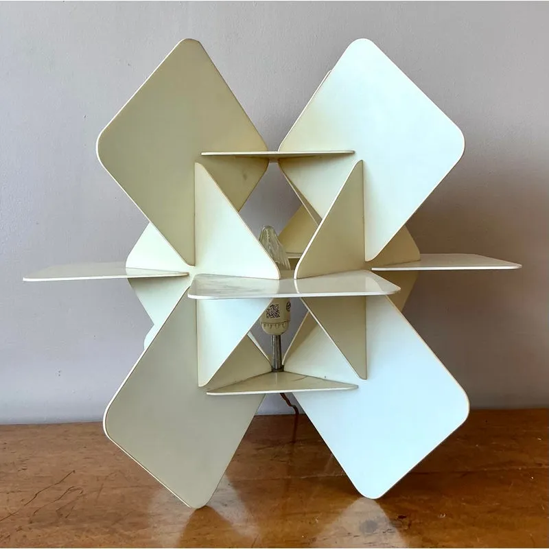 Vintage Boho Origami Resin Table Lamp — additional photo 2