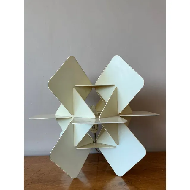 Vintage Boho Origami Resin Table Lamp — additional photo 6
