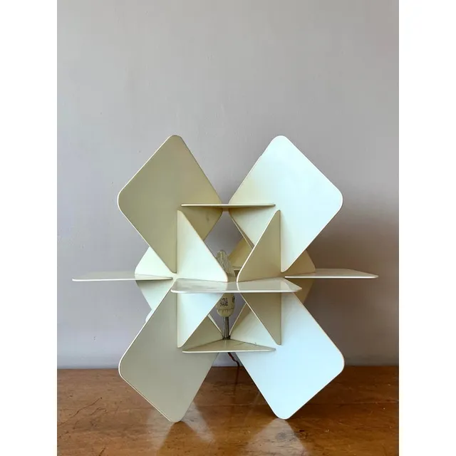 Vintage Boho Origami Resin Table Lamp — additional photo 8