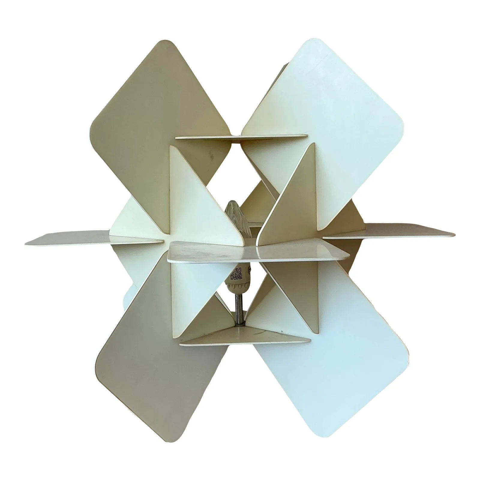 Vintage Boho Origami Resin Table Lamp — additional photo 1