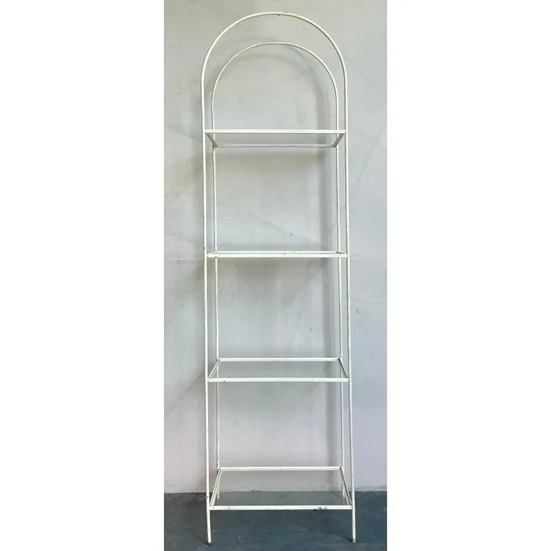 Vintage Regency Arched Iron Etagere — additional photo 4